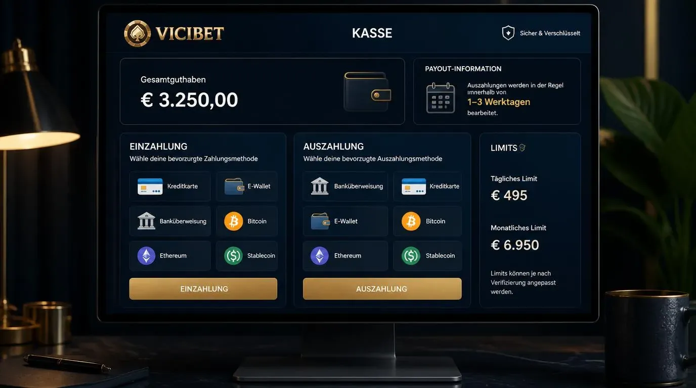 Spieler prüft auf einem Laptop sein Freizeitbudget vor der Auswahl eines Online-Casinospiels